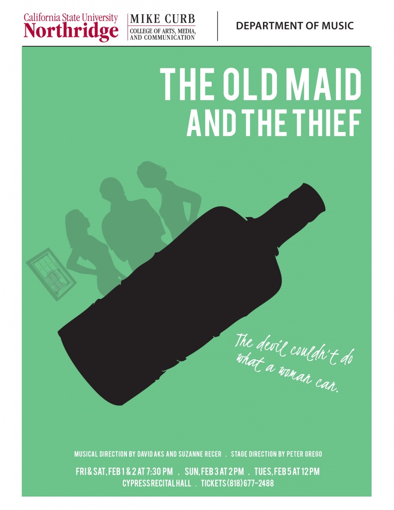 The Old Maid and the Thief | POSTER